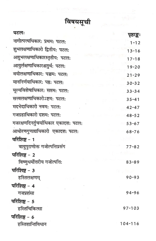 Matanglila Gajshastrah KSS 313